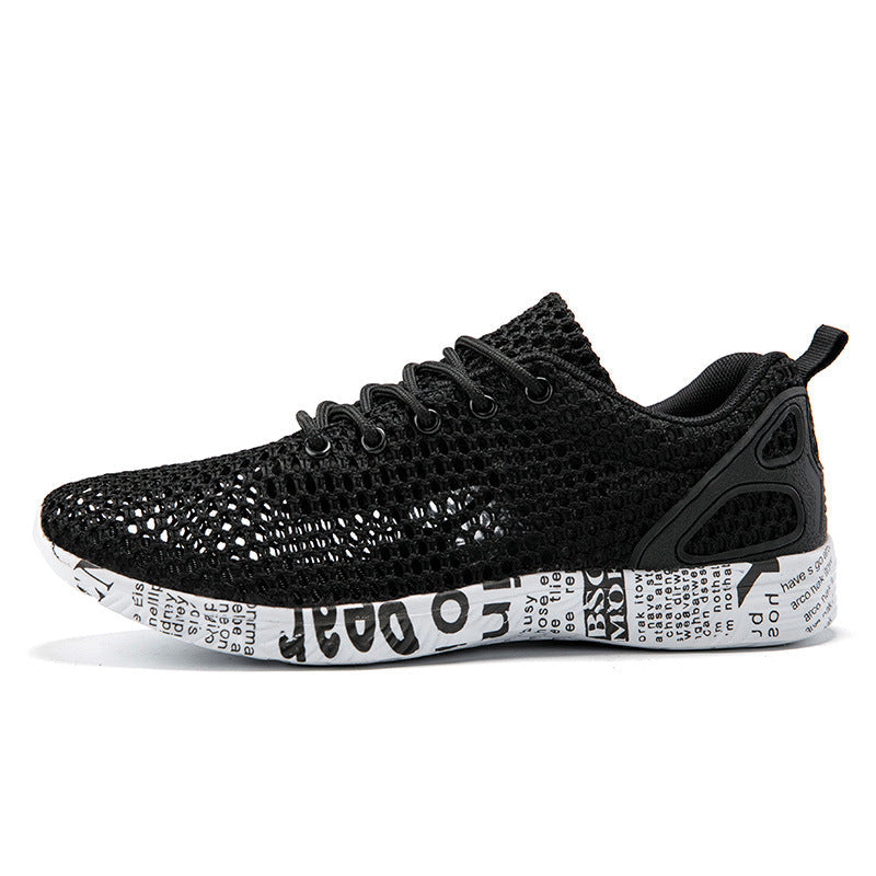Ademende herenschoenen met mesh design en urban zool - Aksel