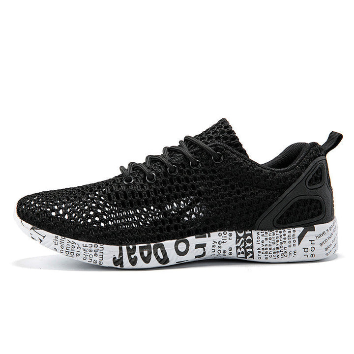 Ademende herenschoenen met mesh design en urban zool - Aksel