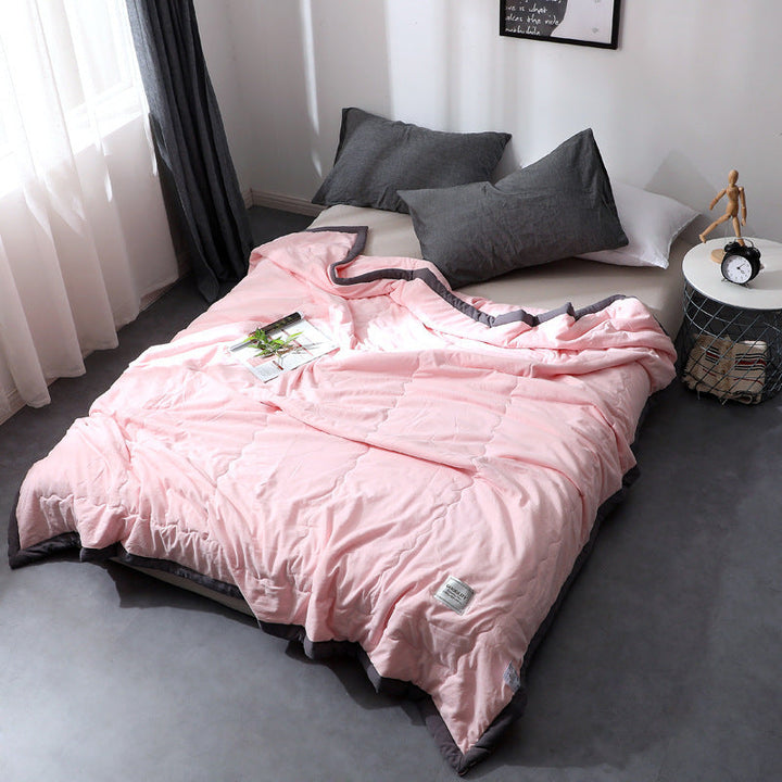 Ademende katoenen zomer sprei