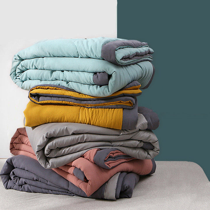 Ademende katoenen zomer sprei
