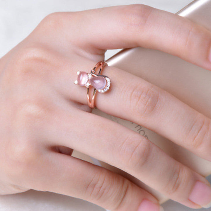 Kristallen ring voor vrouw - Liora