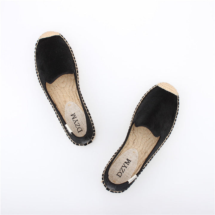 Sanna - Comfortabele platte leren schoenen voor dames