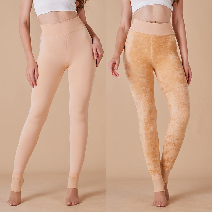 Thermische legging met fleecevoering - Aube