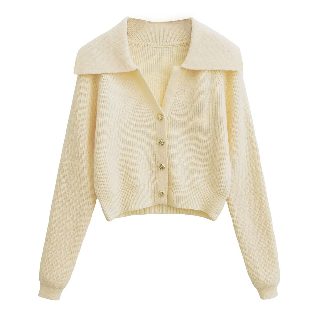 Damesvest met reverskraag - Livia