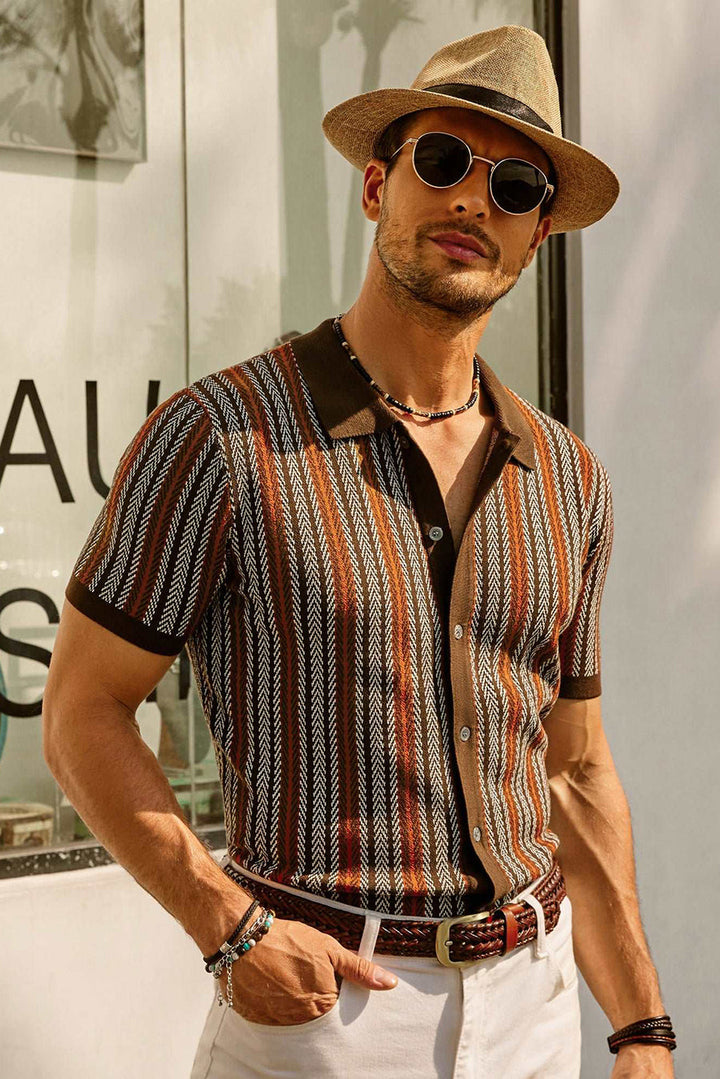 Liam - Vintage gestreept overhemd