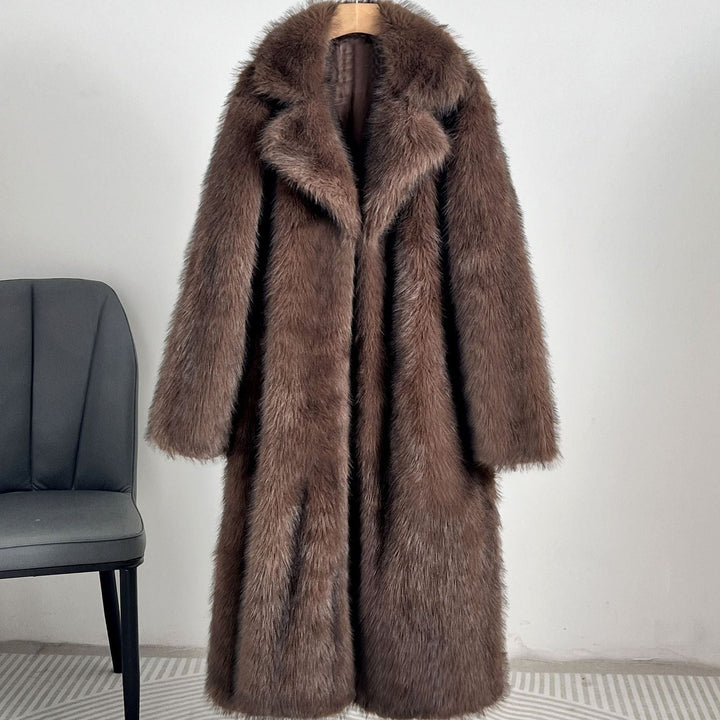 Elegante damesjas van synthetisch bont - Narelle