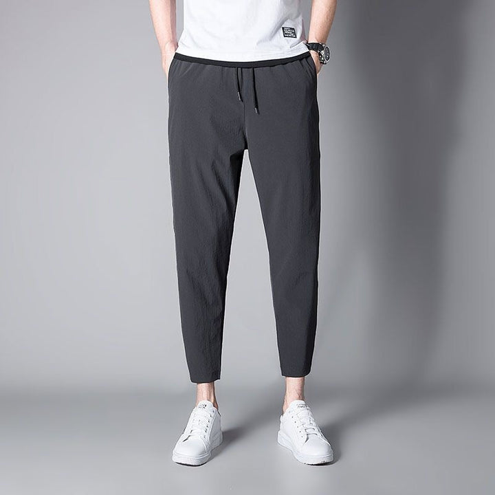 Korte herenbroek in licht, relaxed fit-materiaal - Mateo
