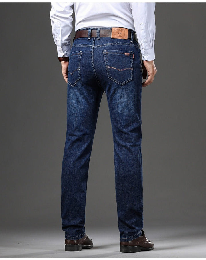 Rechte stretchjeans voor heren - Bruno