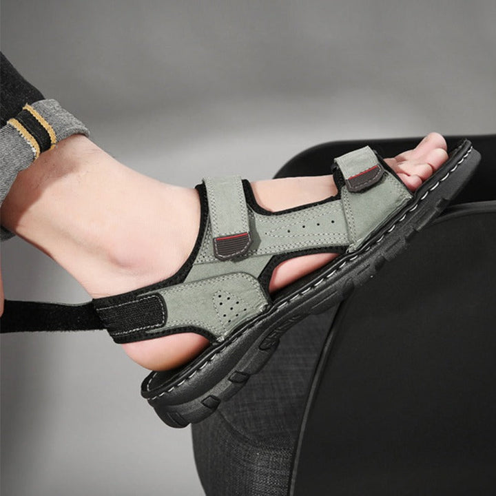 Heren sandalen zwart verstelbaar - Hanoi