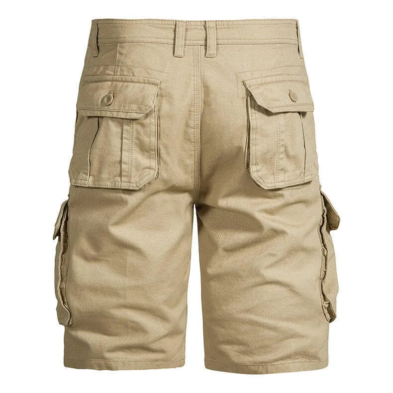 Vrijetijdsshort met cargozak voor heren - Jason