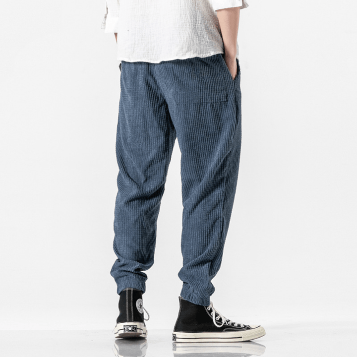 Corduroy broek wijde snit - Vandor