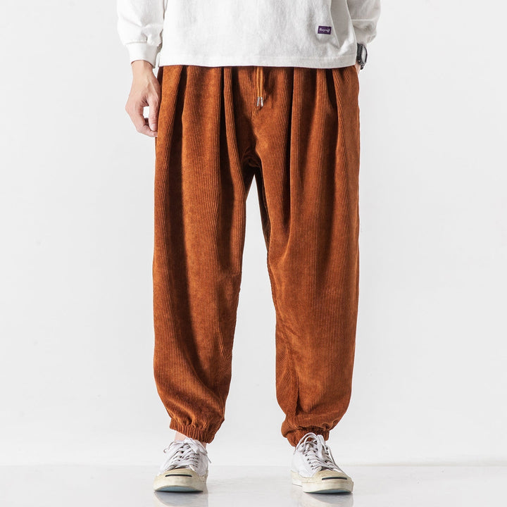 Soepele corduroy herenbroek - Marcus