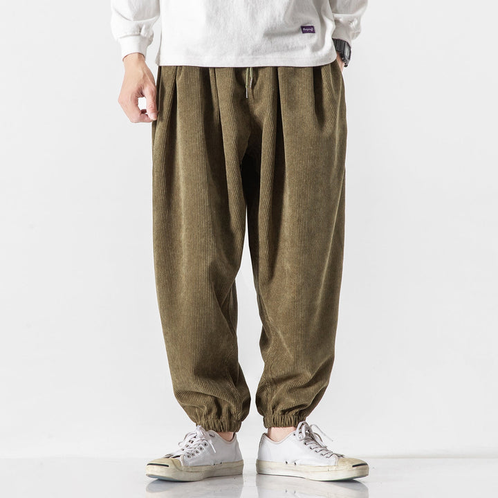 Soepele corduroy herenbroek - Marcus