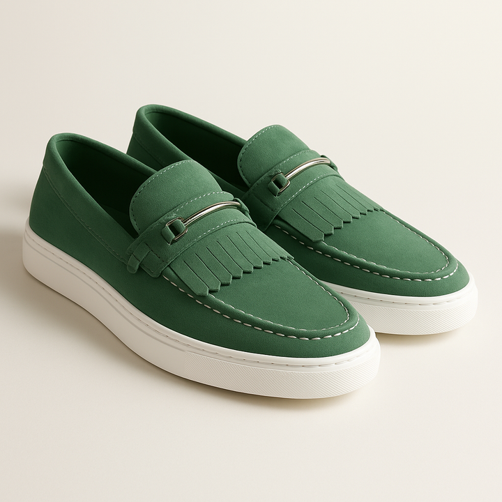 Halfhoge geklede sneaker - Damasco