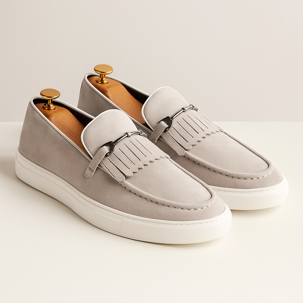 Halfhoge geklede sneaker - Damasco