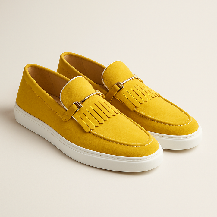 Halfhoge geklede sneaker - Damasco