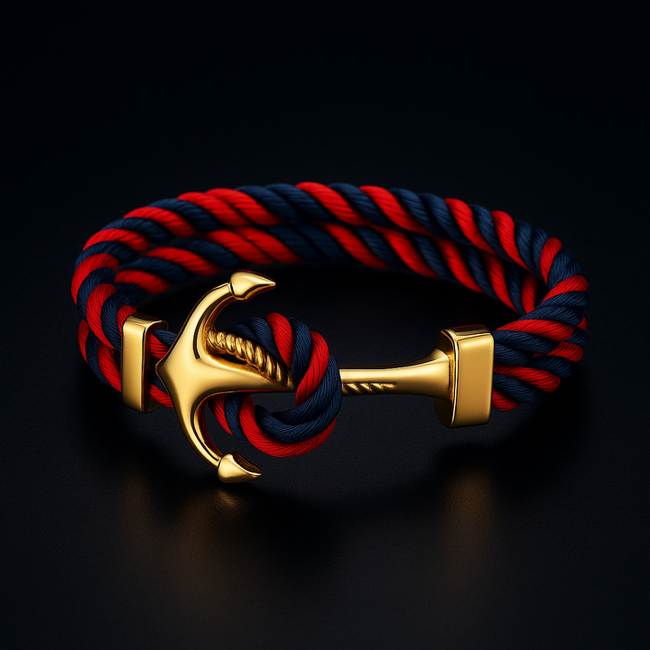 Anker Down Touw Armband