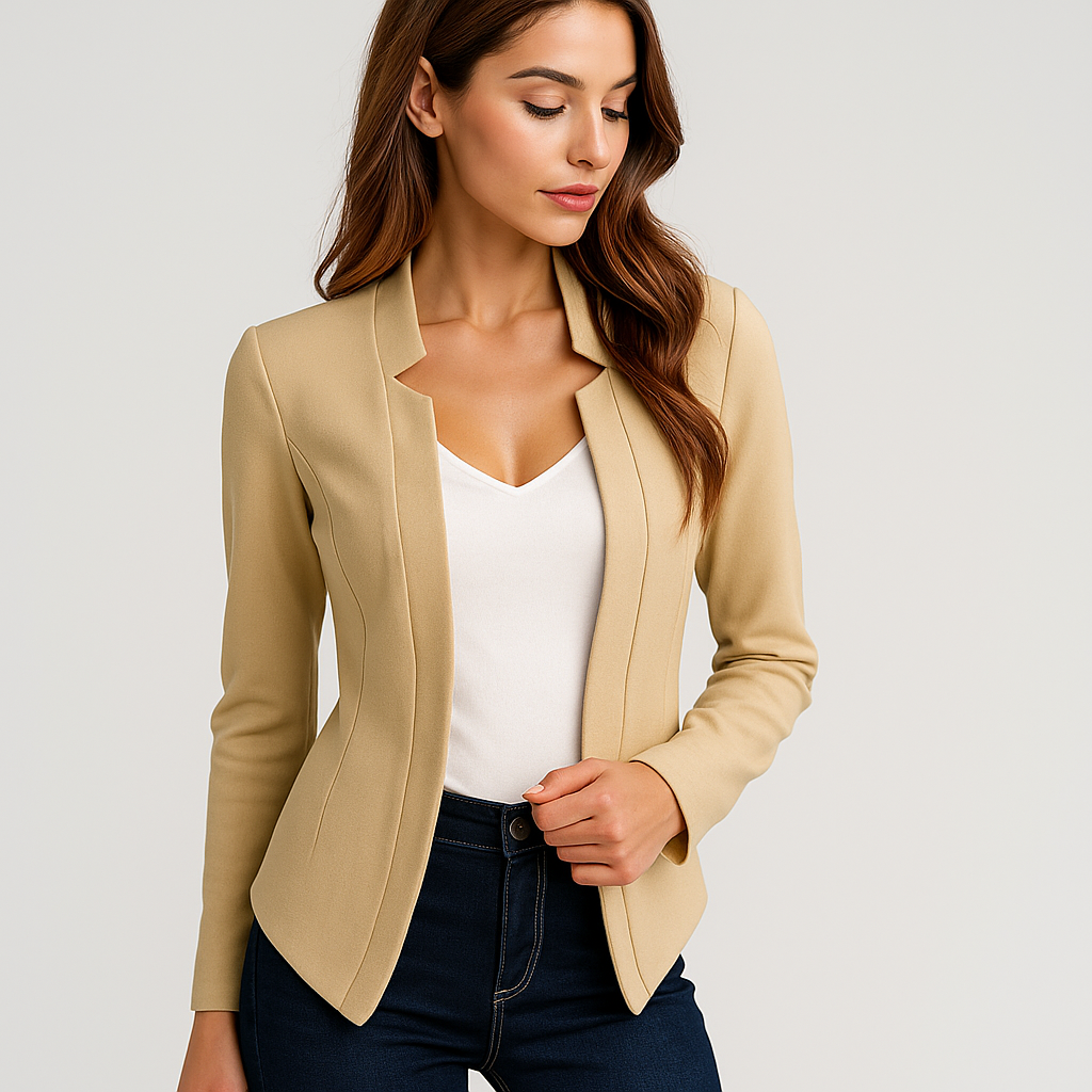 Klassieke getailleerde blazer voor dames - Aleida