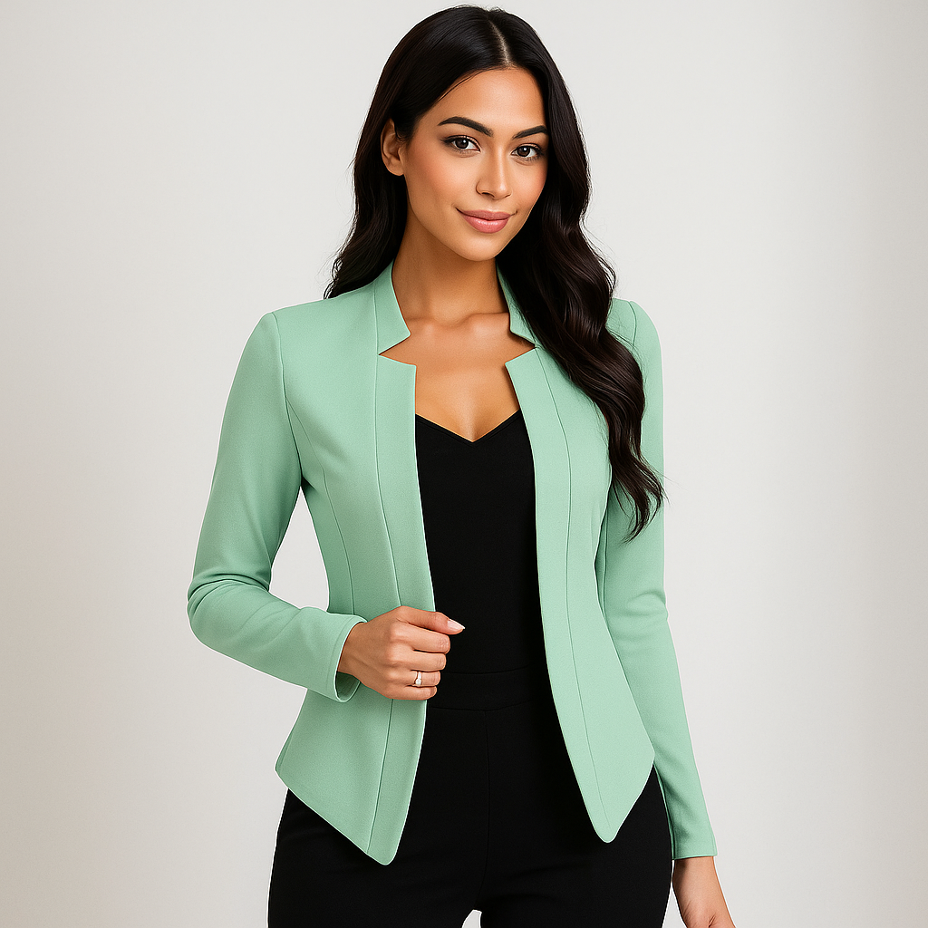 Elegante damesblazer met slanke pasvorm - Maite