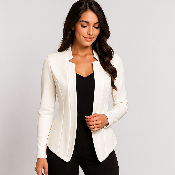 Elegante damesblazer met slanke pasvorm - Maite