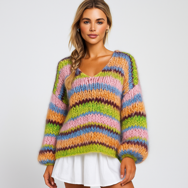 Gebreid damesvest - Fedra