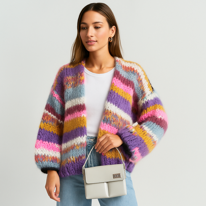 Gebreid damesvest - Fedra