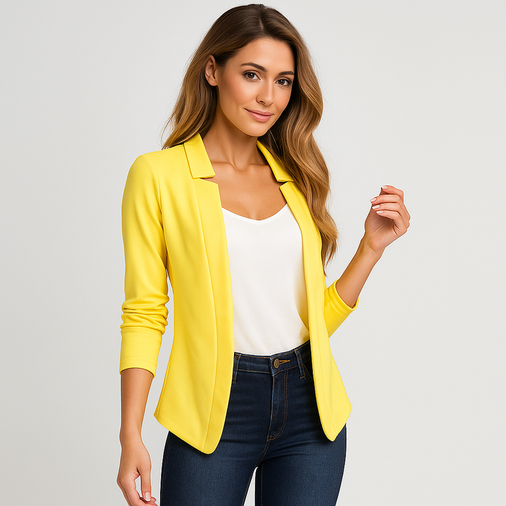 Elegante damesblazer met slanke pasvorm - Maite