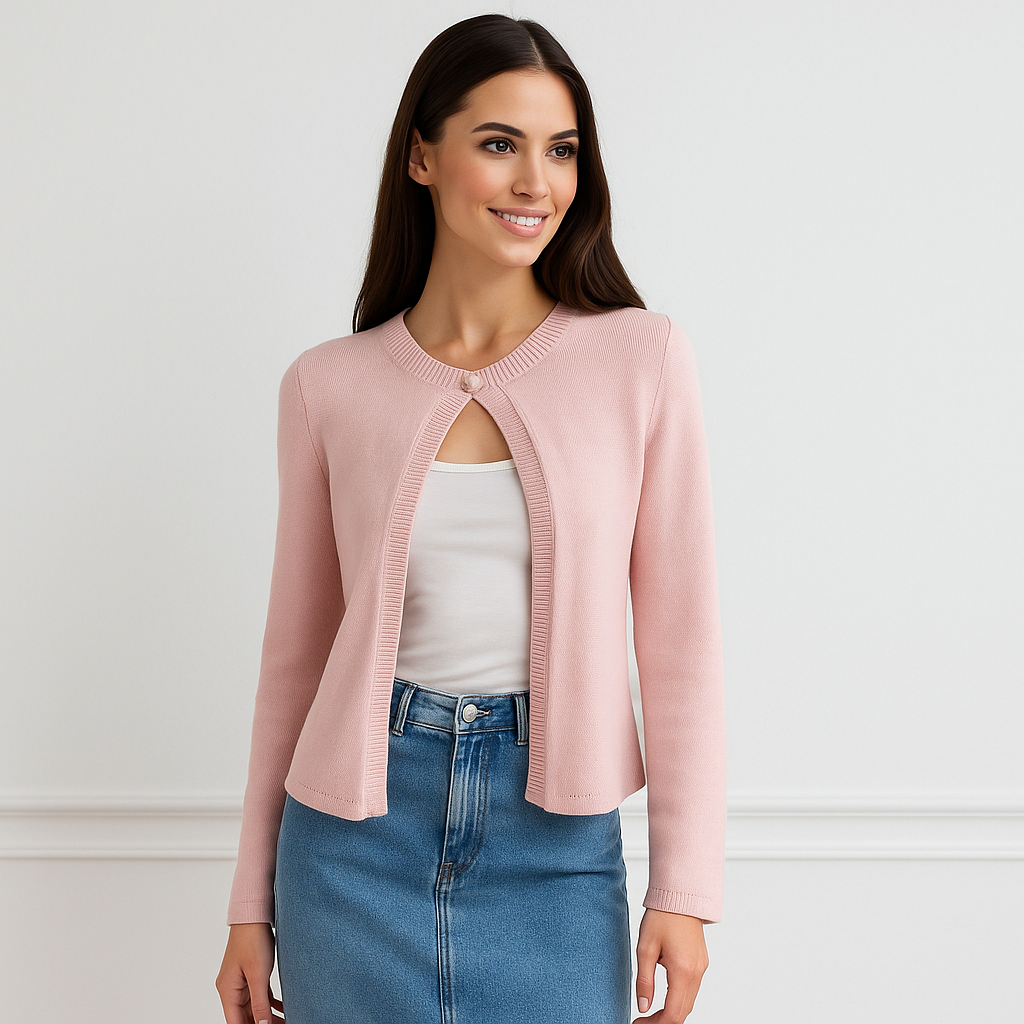 Elegant damesvest met detail aan de voorkant - Etherea