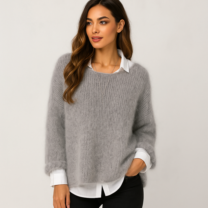 Trui van zacht mohair voor dames - Larissa