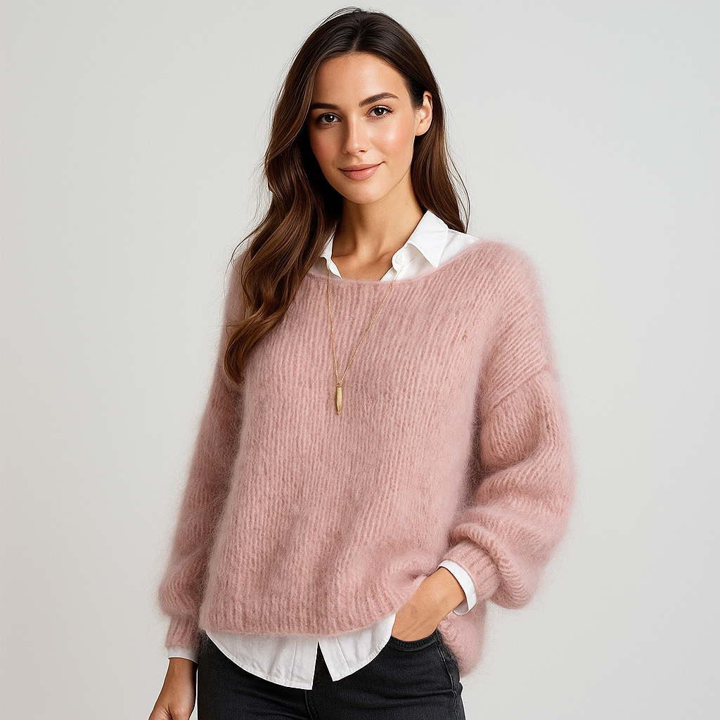 Trui van zacht mohair voor dames - Larissa