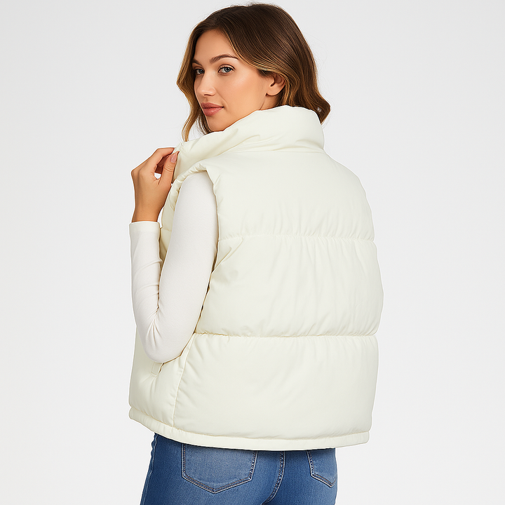 Gewatteerd casual gilet voor dames - Norenne