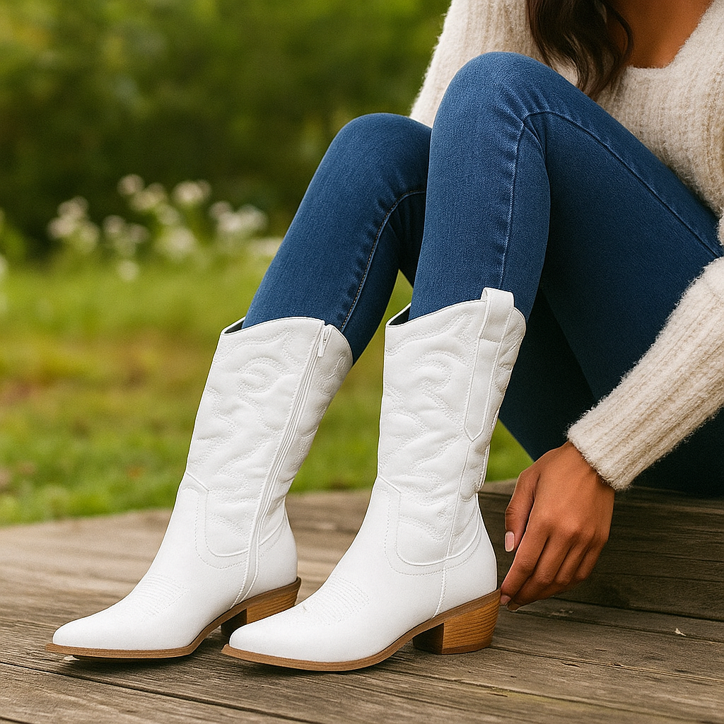 Hoge cowboylaarzen voor dames - Valeska