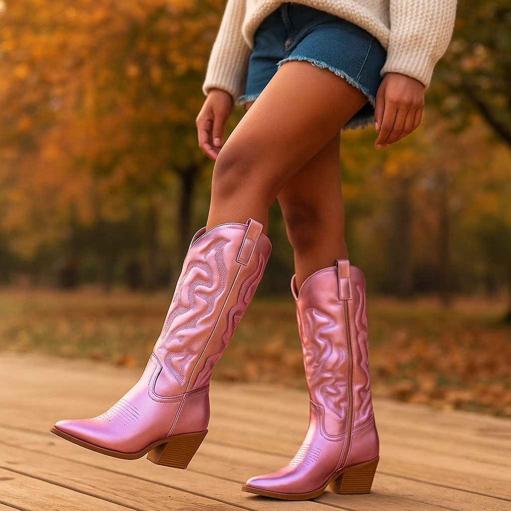 Hoge cowboylaarzen voor dames - Valeska