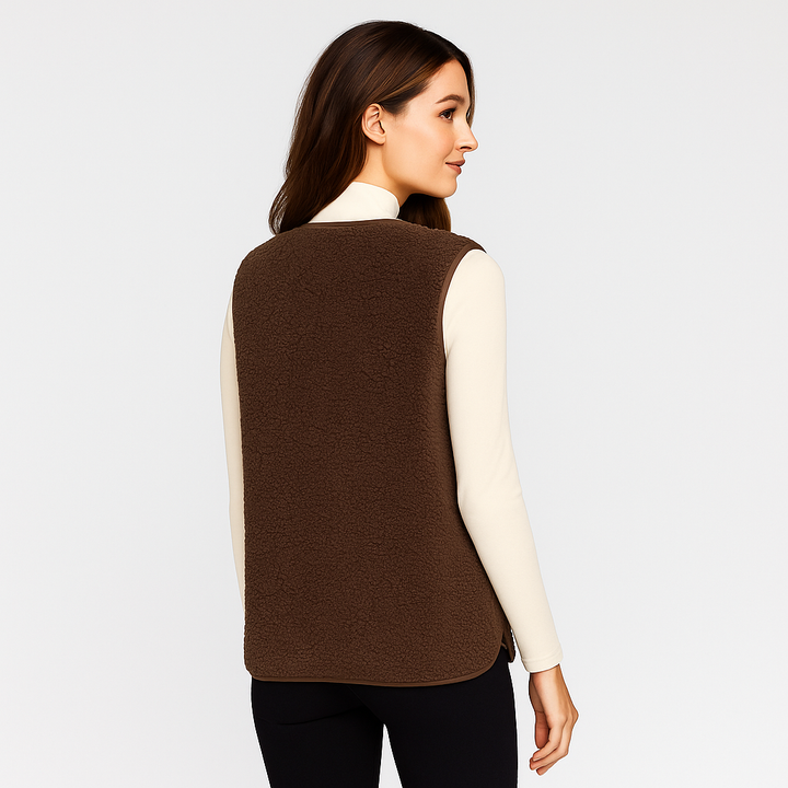 Dames fleece bodywarmer in casual stijl - Aimar