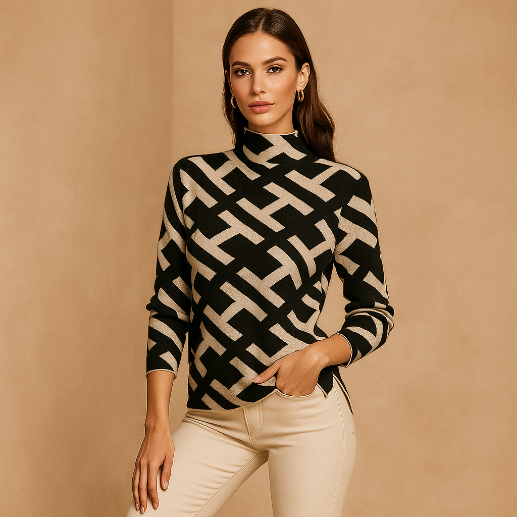 Coltrui met print voor dames - Doriane