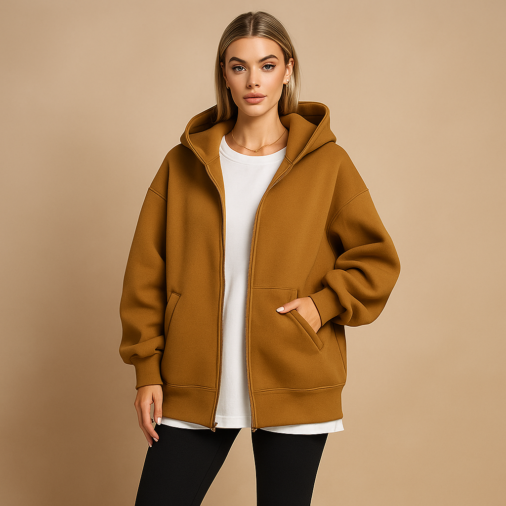 Oversized damessweatshirt met capuchon - Yeni