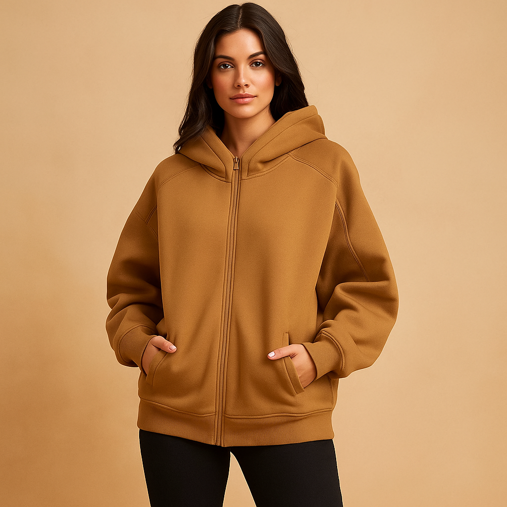 Oversized damessweatshirt met capuchon - Yeni