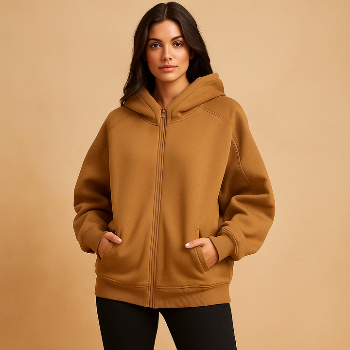 Oversized damessweatshirt met capuchon - Yeni