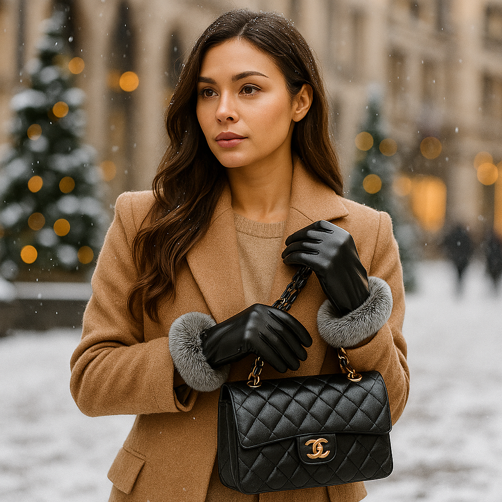 Elegante dameswinterhandschoenen met zachte afwerking - Eline