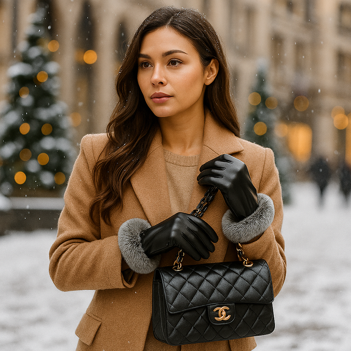 Elegante dameswinterhandschoenen met zachte afwerking - Eline