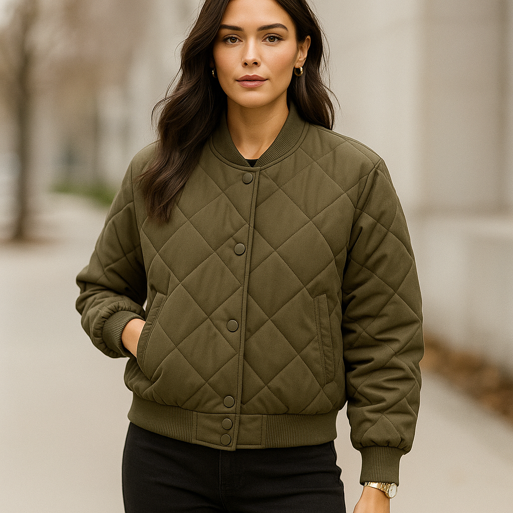 Gewatteerd damesjack - Édeline