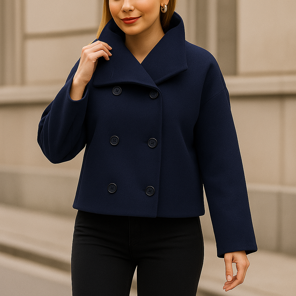 Damesjack kort met dubbele borst - Iranelle