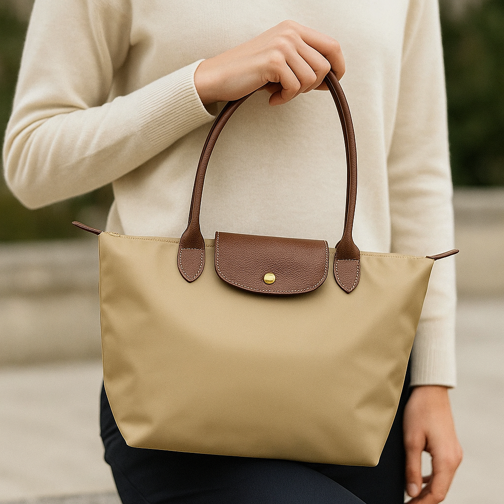 Gestructureerde dameshandtas - Savine