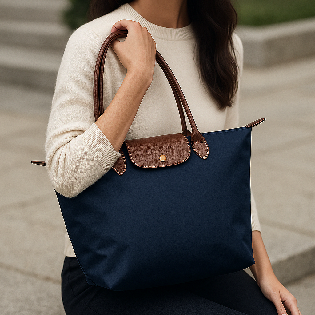 Gestructureerde dameshandtas - Savine