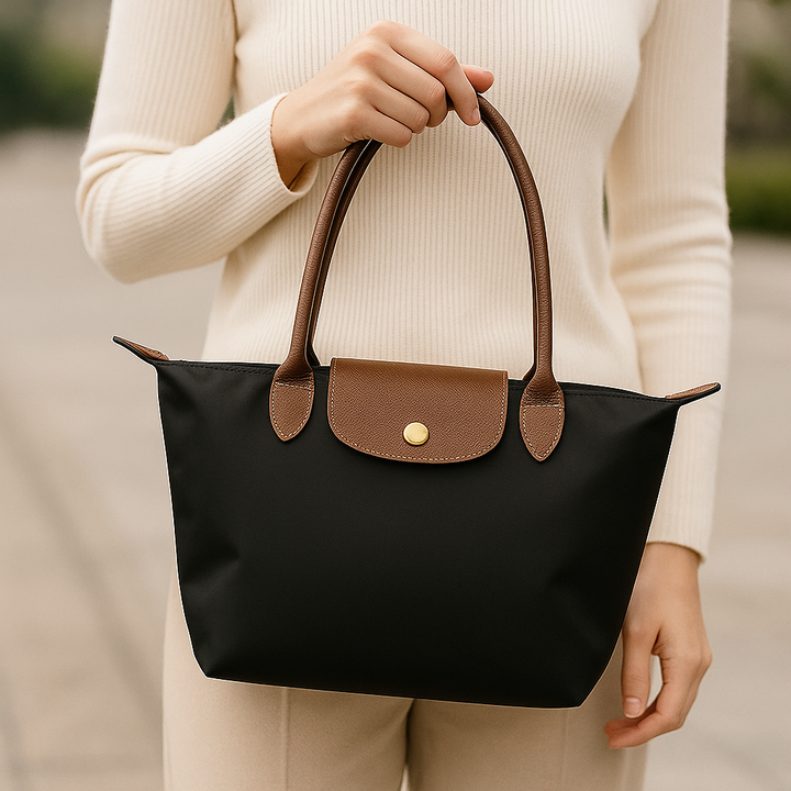 Gestructureerde dameshandtas - Savine