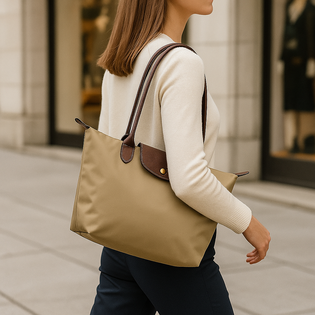 Gestructureerde dameshandtas - Savine