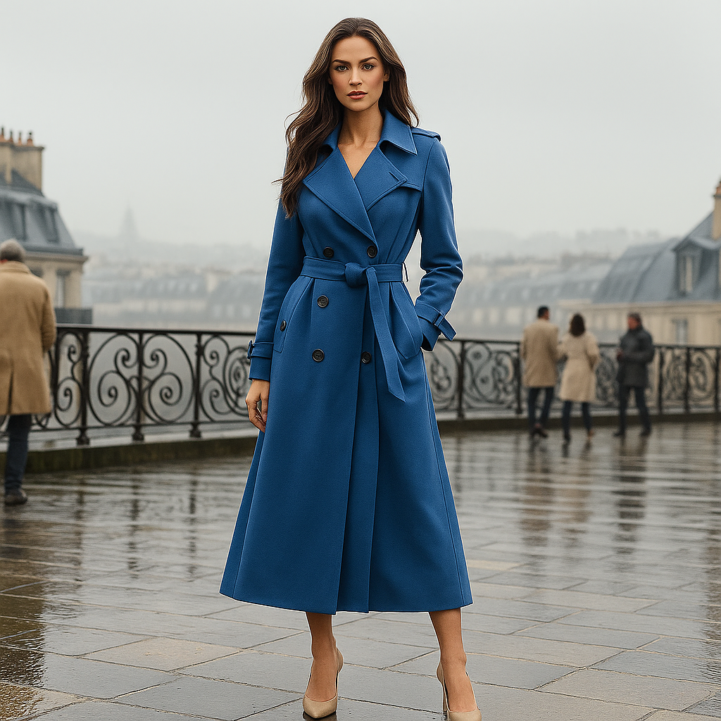 Klassiek gesneden trenchcoat voor dames - Pavia