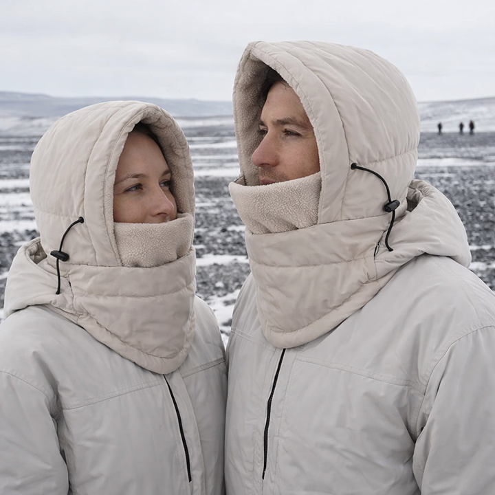 Geïsoleerde winter bivakmuts met capuchon - Ryan