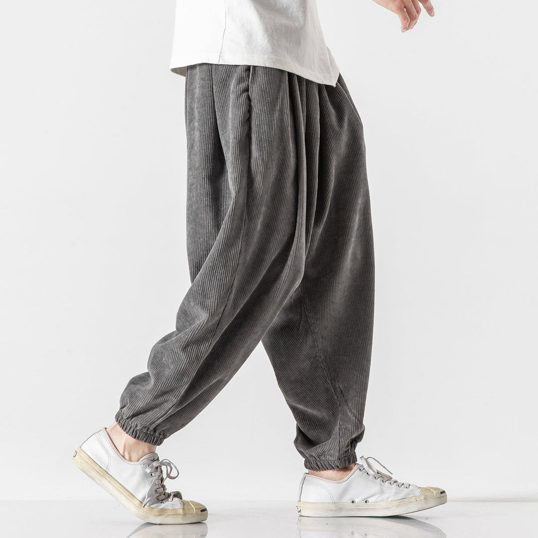 Soepele corduroy herenbroek - Marcus