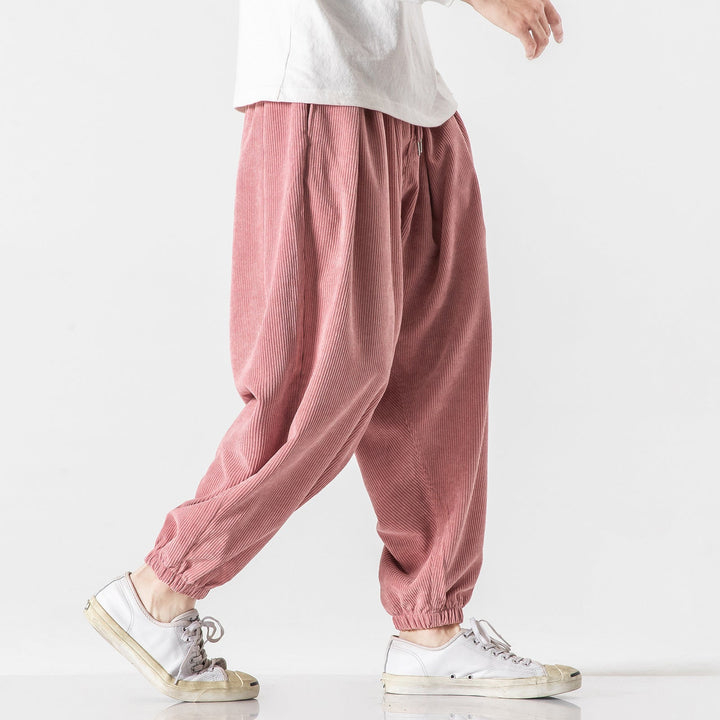 Soepele corduroy herenbroek - Marcus